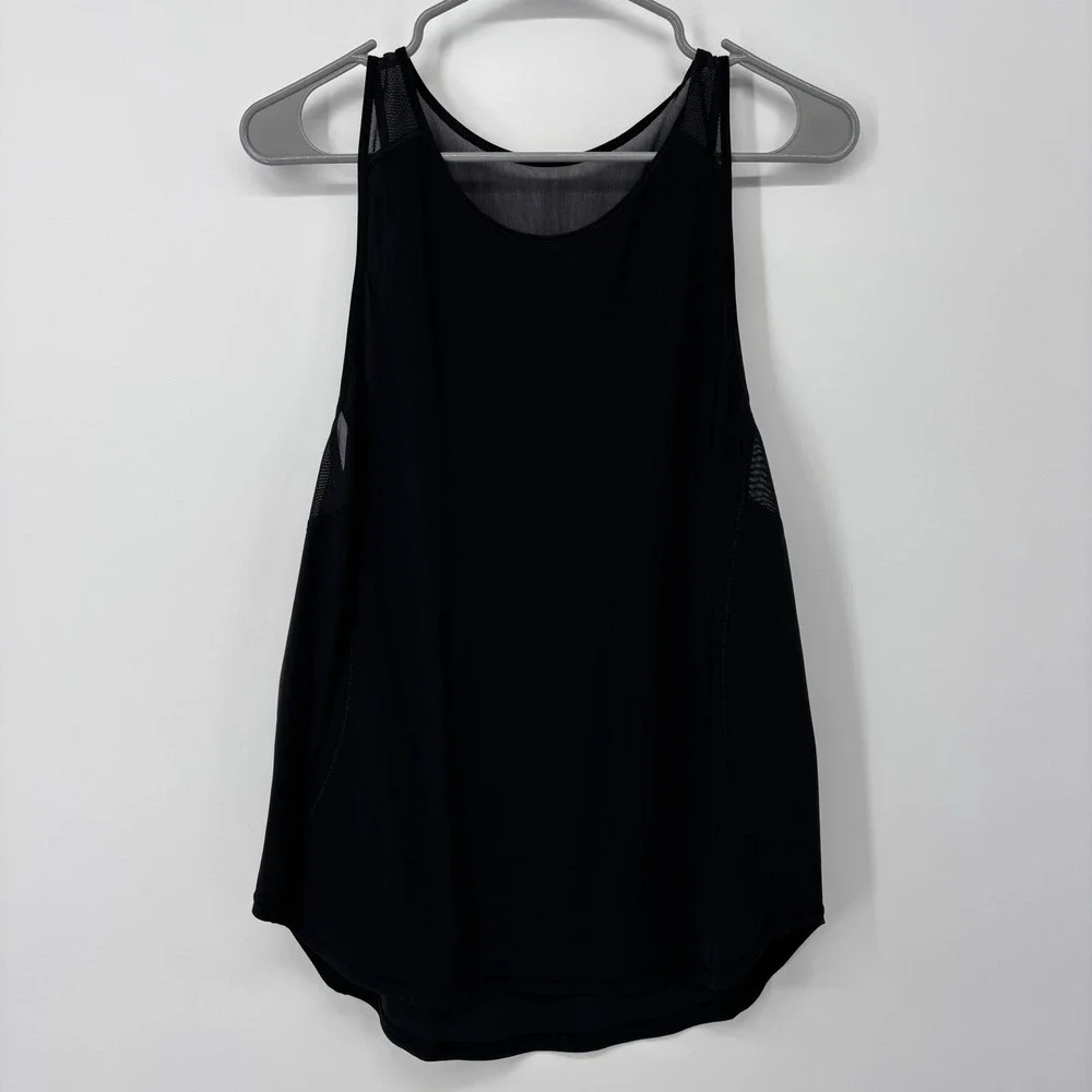 Lululemon Sculpt Tank II 4 Way Stretch Womens Size 6 Black‎ See Measurements!!